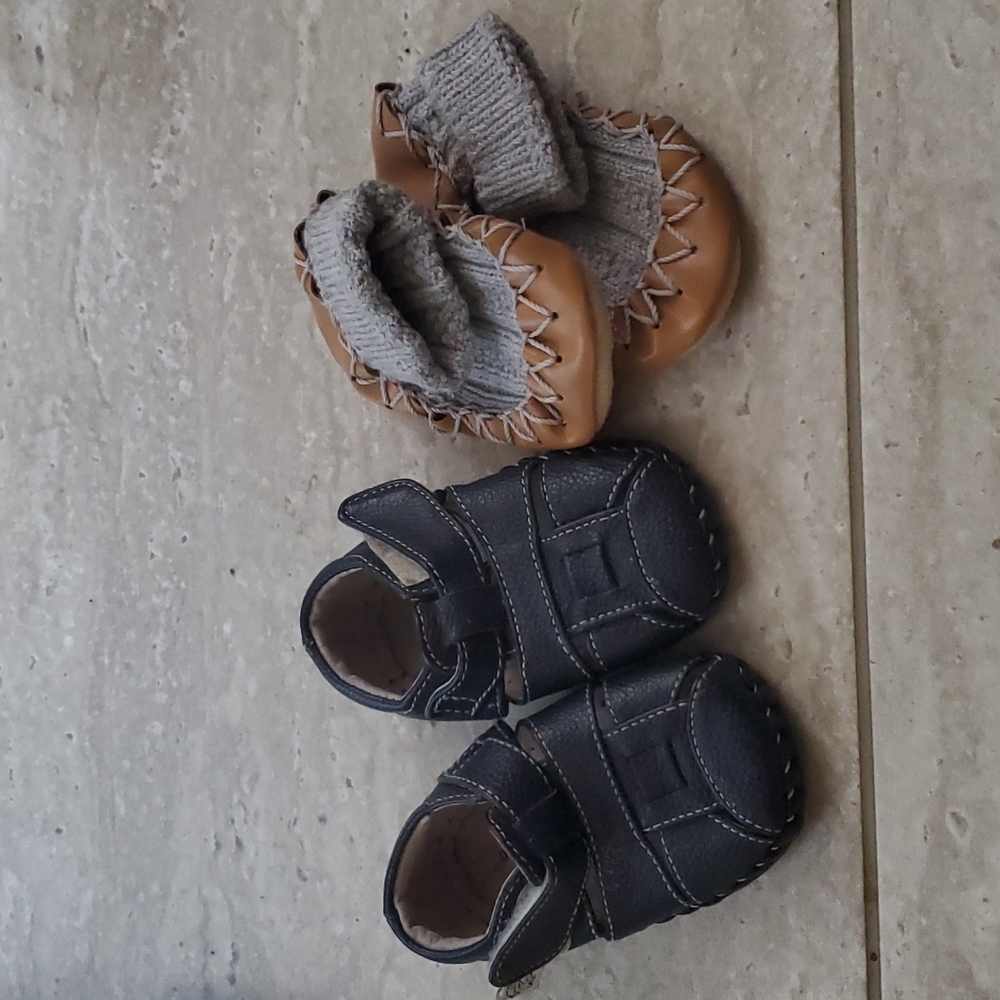 Leather Infant Mocs and Sandals